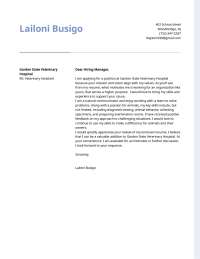 Resume example cover letter