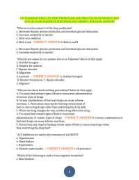 ATI PHARMACOLOGY LPN PROCTORED EXAM