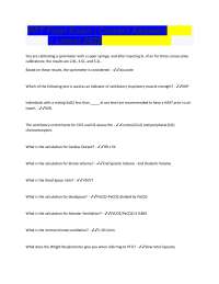 PFT Final Exam | Correct Answers