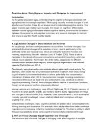 The Impact of Mobility on Older Adults Promotion