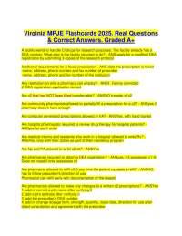 Virginia MPJE Flashcards 2025. Real Questions & Correct Answers. Graded A+.pdf