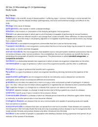 Key Concepts in Pathology: Etiology, Infection, and Disease Transmission
