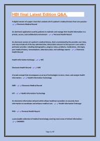 Health Informatics Q&A: EHR, HIPAA, and Data Standards