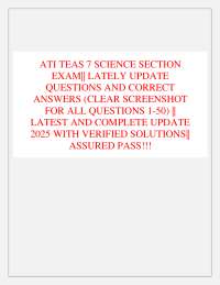 Science Exam Questions and Answers