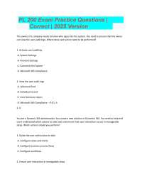 PL 200 Exam Practice Questions