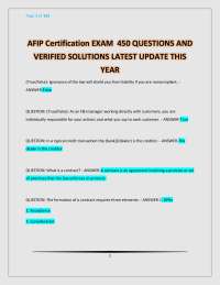 AFIP Certification EXAM 450 QUESTIONS AND VERIFIED SOLUTIONS LATEST UPDATE THIS YEAR.pdf