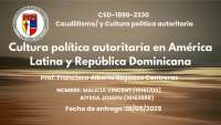 Caudillismo y cultura autoritaria