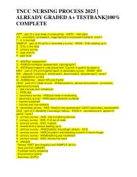 TNCC NURSING PROCESS 22025 ALREADY GRADED A+ TESTBANK 100% COMPLETE.pdf