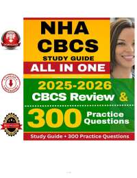 NHA CBCS Exam Study Guide – Billing & Coding Certification Prep with Key 2025