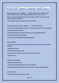 POLS 207 Exam 3 (Smith) 2025 Entry.