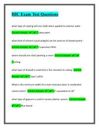 HIC Exam Definitive Exam Guide: Questions, Answers & Winning Strategies