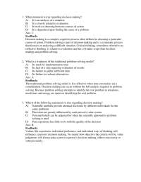 Assessment Resource Pack for LEADERSHIP ROLES AND MANAGEMENT