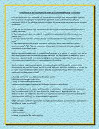 Fundamentals of Nursing Chapter 30 Health Assessment and Physical Examination