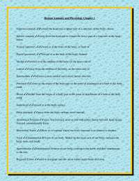 Human Anatomy and Physiology Chapter 1