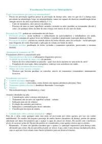 PROCEDIMENTOS PREVENTIVOS EM ODONTOPEDIATRIA