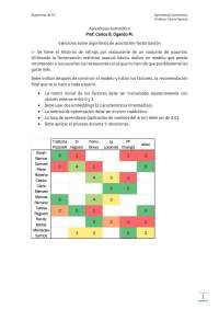 Ejercicios sobre algoritmos