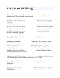 Edexcel iGCSE Biology Complete Exam Questions Correctly Answered