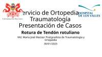 Caso clinico hemiartoplastia