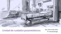 Unidad de cuidados postanestesicos