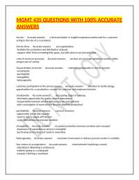 Service Management: Key Concepts and Strategies