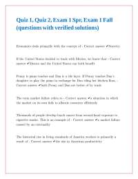 Economics Quiz: Core Principles and Concepts