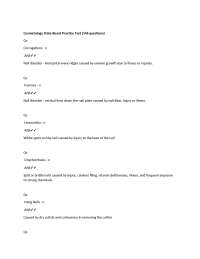 Cosmetology State Board Practice Test (146 questions) with verified answers  Qs Corrugatio