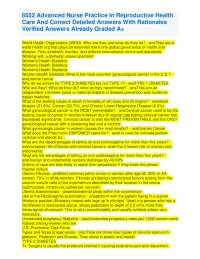 Final exam nov 15, 2025 NRNP 6531QUESTIONS AND CORRECT DETAILED ANSWERS WITH RATIONALES VE