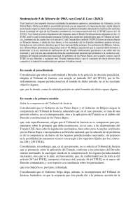Resumen Sentencia Van Gend Loss