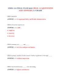 OSHA 510 FINAL EXAM 2025|REAL 115 QUESTIONS AND ANSWERS|A+GRADE