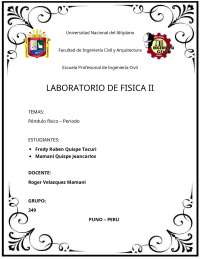 LABORATORIO DE FISOICA 2
