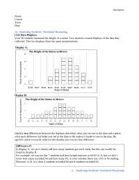 Statistical Reasoning Exercises: Analyzing Data and Probability