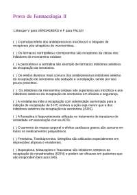 Questões de provas anteriores
