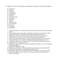 Conteúdo de farmacologia II