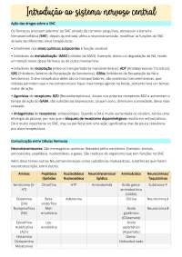 Resumos e provas  da disciplina de Farmacologia II