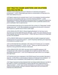 CHST PRACTICE EXAMS QUESTIONS AND SOLUTIONS 2025/2026 RATED A+