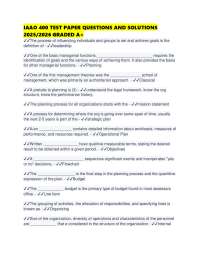 IAAO 400 TEST PAPER QUESTIONS AND SOLUTIONS 2025/2026 GRADED A+