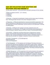 IAAO 400 EVALUATION EXAM QUESTIONS AND SOLUTIONS 2025/2026 GRADED A+