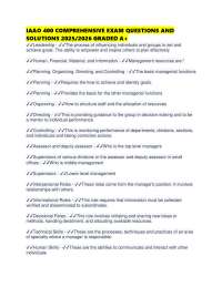 IAAO 400 COMPREHENSIVE EXAM QUESTIONS AND SOLUTIONS 2025/2026 GRADED A+
