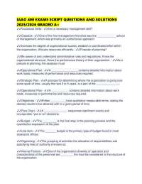 IAAO 400 EXAMS SCRIPT QUESTIONS AND SOLUTIONS 2025/2026 GRADED A+