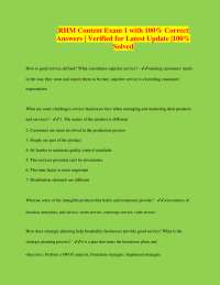 Hospitality Management Exam 1: Service Quality and Tourism
