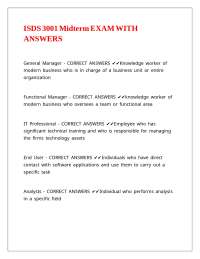Information Systems and Technology: Key Concepts and Definitions
