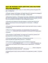 IAAO 400 REVISION EXAM QUESTIONS AND SOLUTIONS 2025/2026 GRADED A+