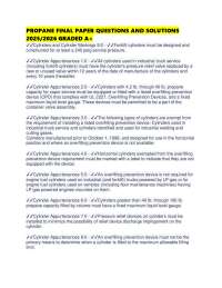 PROPANE FINAL PAPER QUESTIONS AND SOLUTIONS 2025/2026 GRADED A+