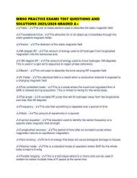 MRSO PRACTICE EXAMS TEST QUESTIONS AND SOLUTIONS 2025/2026 GRADED A+