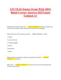 Science Exam: Respiratory & Cell Biology Q&A