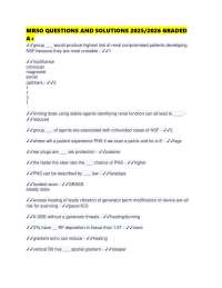 MRSO QUESTIONS AND SOLUTIONS 2025/2026 GRADED A+