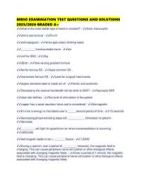 MRSO EXAMINATION TEST QUESTIONS AND SOLUTIONS 2025/2026 GRADED A+
