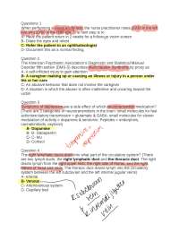 NSG 6020 3P EXAM QUESTIONS & ANSWERS