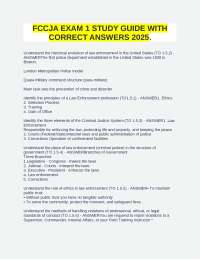 Law Enforcement Exam Study Guide: Key Principles and Ethics