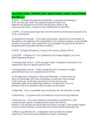 AAHAM FINAL PAPER 2025 QUESTIONS ANSD SOLUTIONS RATED A+